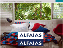 Tablet Screenshot of alfaias.com.br